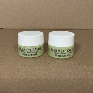 2X Youth To The People Dream Eye Cream 0.10 oz/3ml NEW Discontinued Product